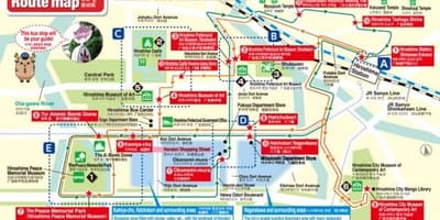 Карта јавор петље Хирошима